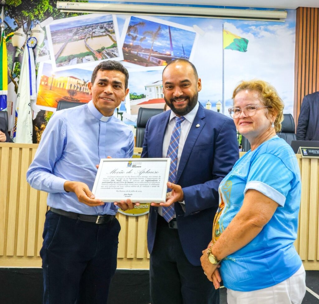 Vereador João Paulo homenageia 94 anos do Círio de Nazaré em ato solene na Câmara Municipal